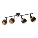 Ledvance Decor Spot Hornet Plafond Spot Zwart 4x2.8W - 827 Zeer Warm Wit | Incl. 4x E14