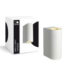 D'Lite Wandlamp Vossem Wit Up & Down | IP56 - Geschikt Voor 2x GU10 