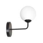 Emibig Wandlamp Pregos Staal Zwart | Geschikt voor 1x E14 - Max 10W