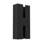 Eglo Wandlamp Briscola Staal Zwart 4W 510lm - 827-840-860 CCT | IP54