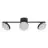 Ledvance LED Decor Spot Moon Staal Zwart 16W 840lm - 830 Warm Wit