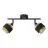 Ledvance Decor Spot Hornet Plafond Spot Zwart 2x2.8W - 827 Zeer Warm Wit | Incl. 2x E14