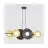 Emibig Hanglamp Volum Staal Zwart | Geschikt voor 6x G9 - Max 8W