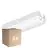 Voordeelpak 6x Ledvance LED Bulkhead Compact Wit 9W 840lm - 830 Warm Wit | 356x115mm - IP65 - Bewegings- En Lichtsensor