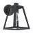 Eglo Wandlamp Mirandola Aluminium Zwart | IP44 - Geschikt voor 1x E27