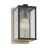 Eglo Wandlamp Budrone Staal Zwart | IP44 - Geschikt voor 1x E27