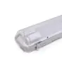 Noxion LED Waterdichte Montagebalk Behuizing Poseidon V2.0 incl. 2x Noxion LED Buis T8 Standard Output 9W 2x900lm - 830 Warm Wit | 60cm