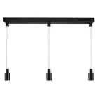 Ledvance Decor Glow Pendel Zwart 28W 1400lm - 927 Zeer Warm Wit | 700mm - Beste Kleurweergave
