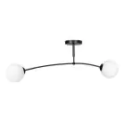 Emibig Plafondlamp Pregos Staal Zwart | Geschikt voor 2x E14 - Max 10W